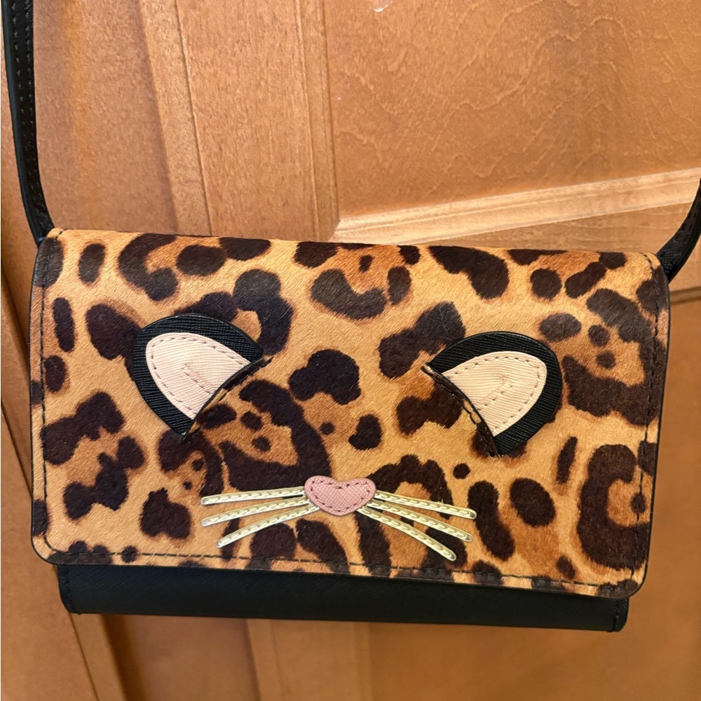 Leopard Print Crossbody Bag